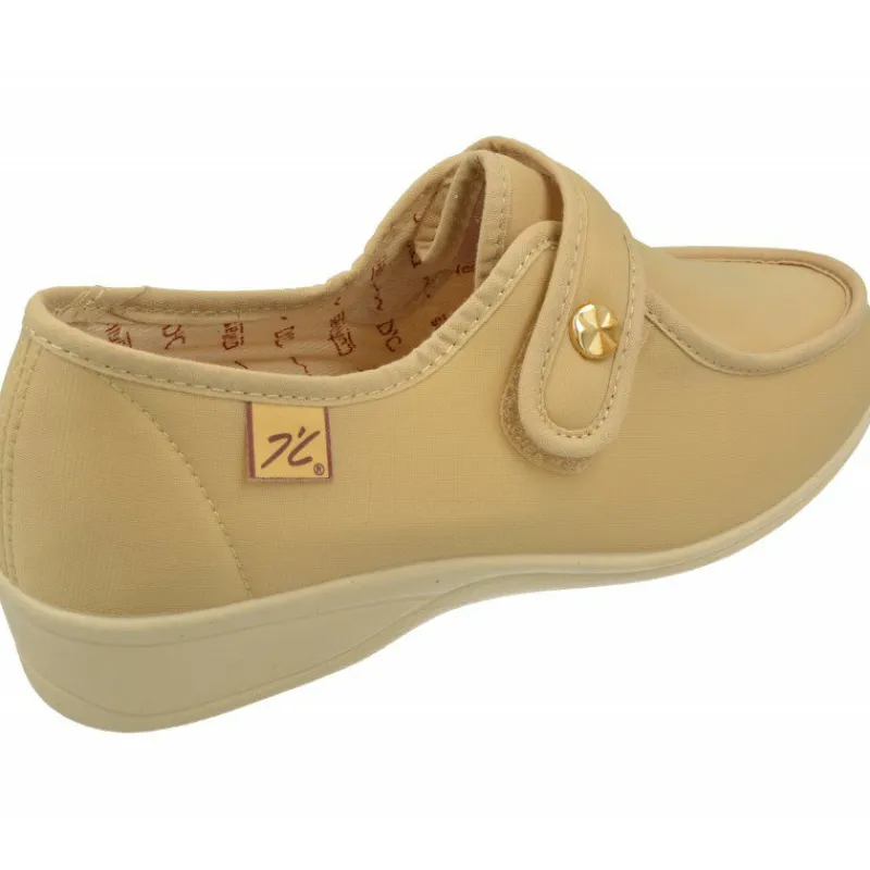 Doctor Cutillas Zapatillas De Calle|Zapatilla Velcro De Lona Con Pala Elastica En Ancho Especial Del