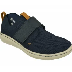 Doctor Cutillas Zapatillas De Calle|Zapatilla Velcro Del De Lona De Rejilla Transpirable Y Piso Microporoso Muy Ligero Y Flexible Marino