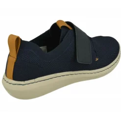 Doctor Cutillas Zapatillas De Calle|Zapatilla Velcro Del De Lona De Rejilla Transpirable Y Piso Microporoso Muy Ligero Y Flexible Marino