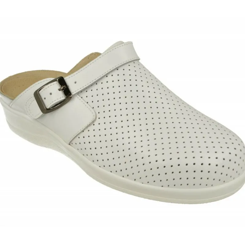 Drucker Calzapedic Zuecos|Zueco De Drucker En Piel Con Tira Trasera Y Planta Movible